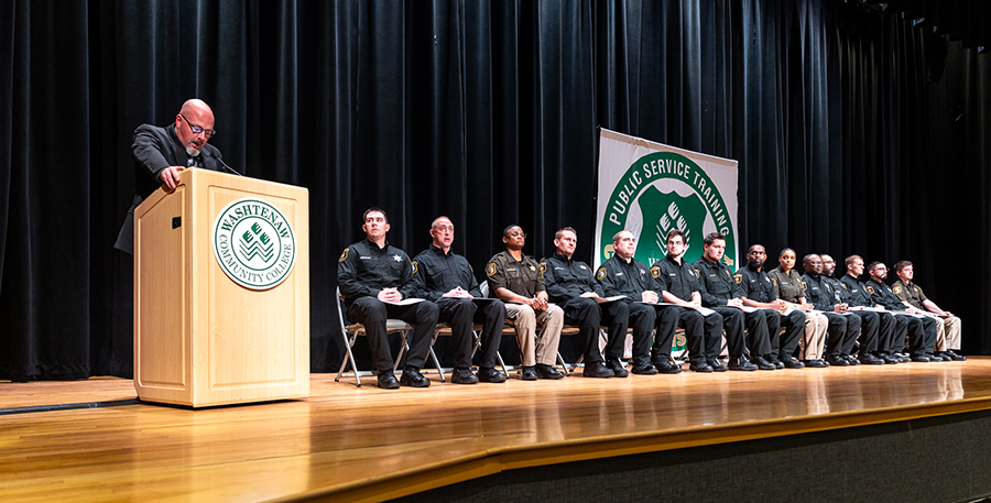 Fall 2023 Corrections Academy graduation