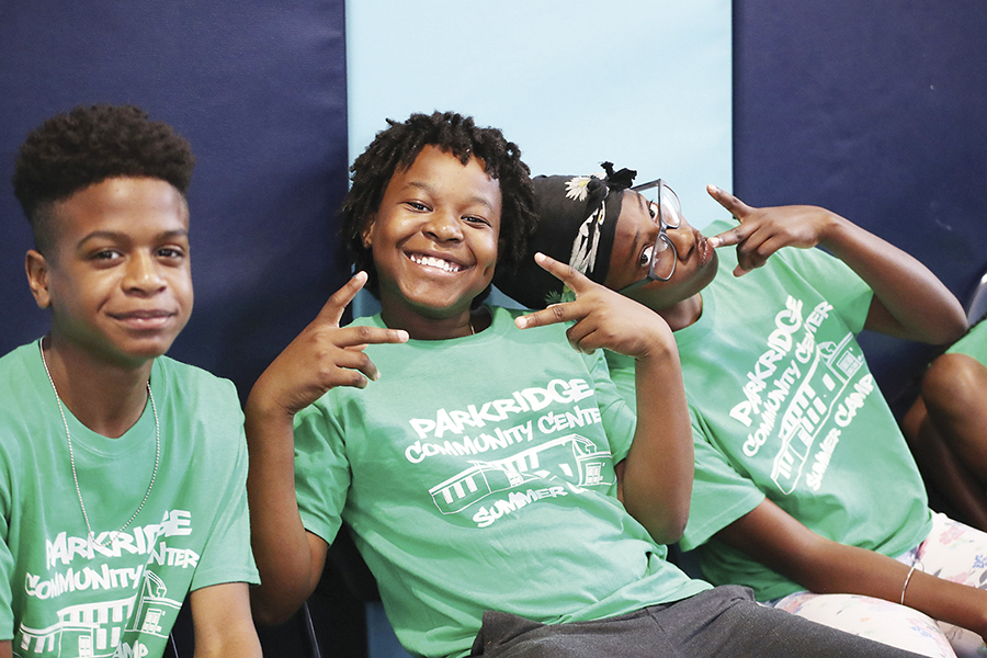 Children at Parkridge Community Center