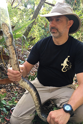 WCC biology instructor David Wooten